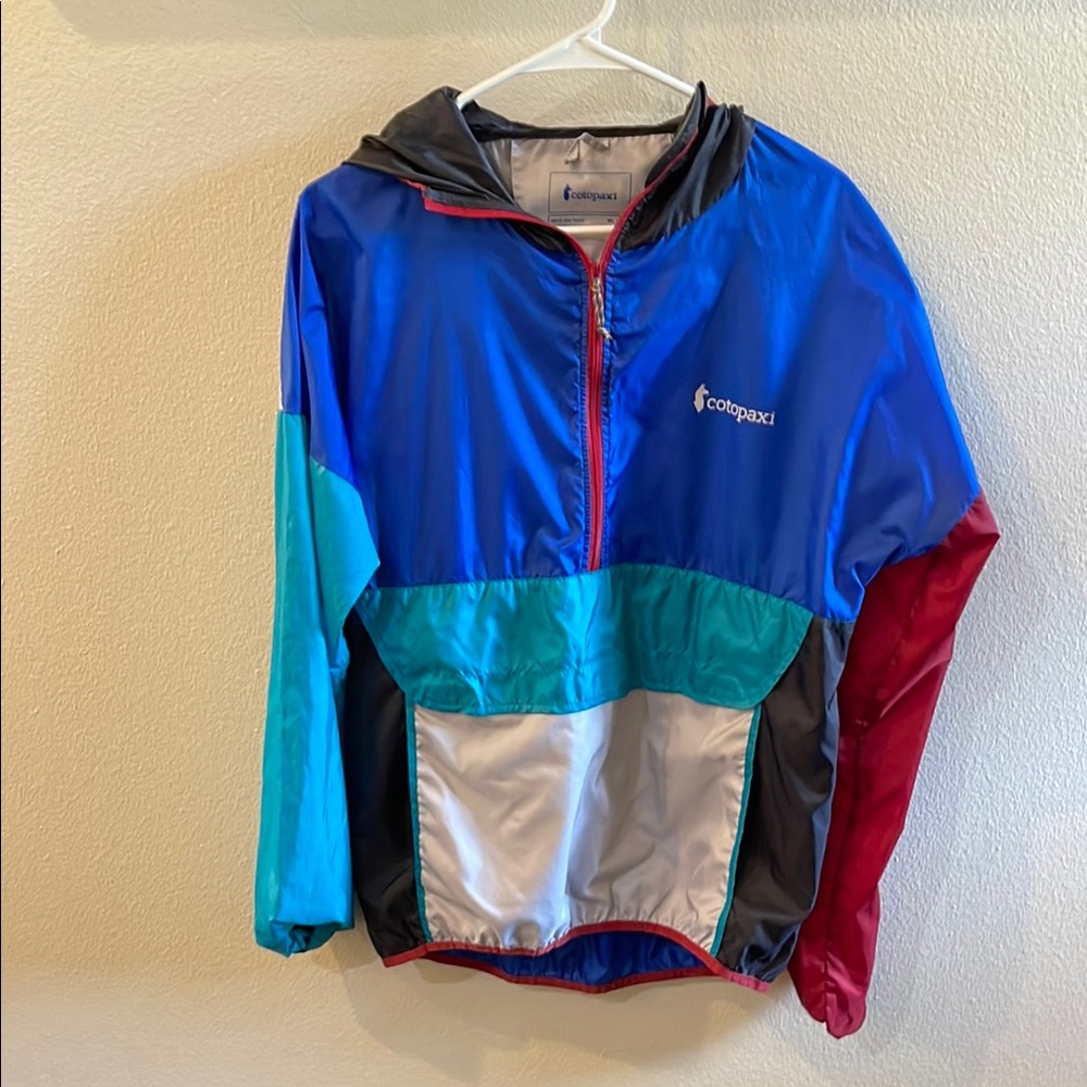 Cotopaxi Colorful Utility Jacket - Blue, Teal, Red, Black